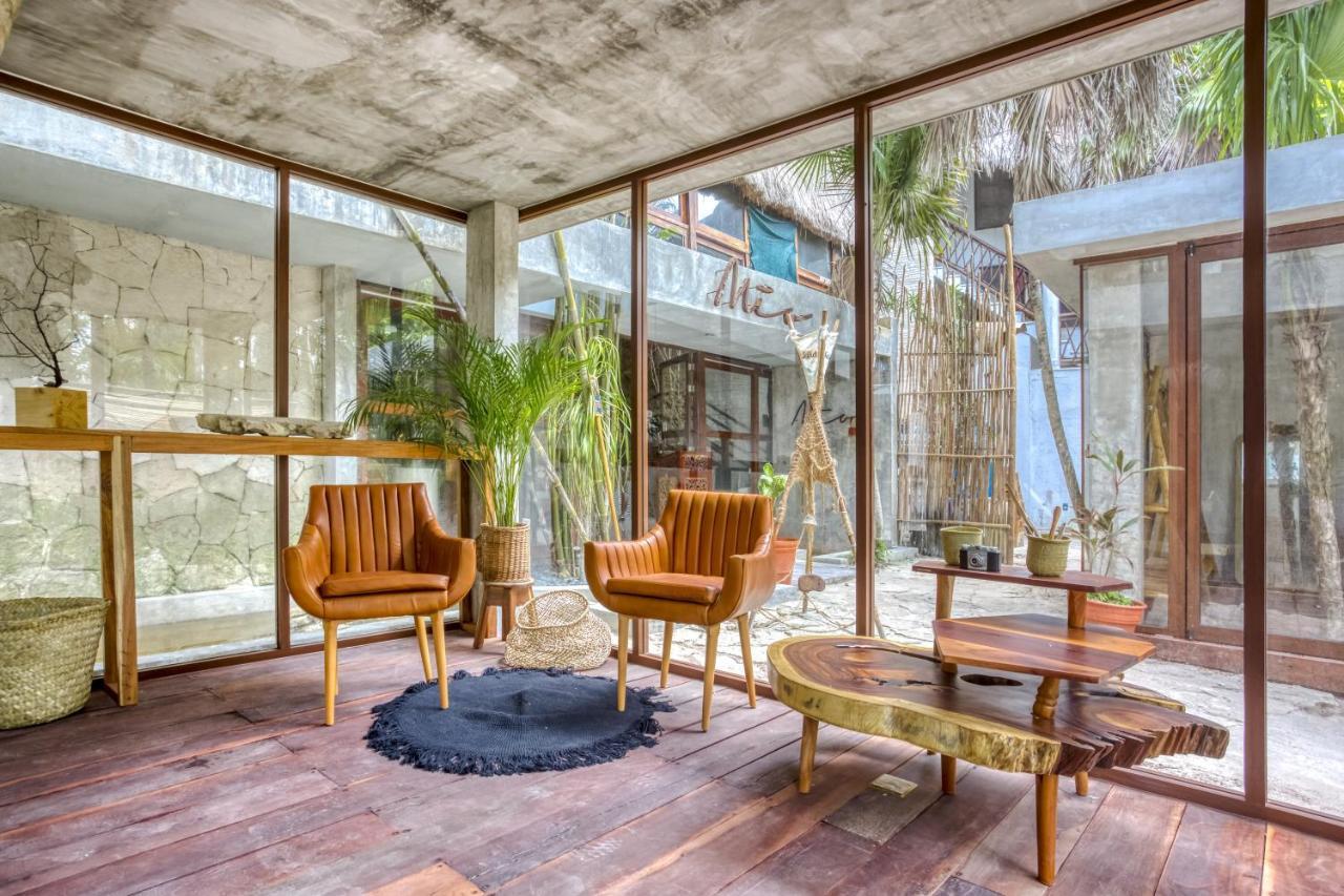 Selina Shared Los Lirios Tulum Pueblo Buitenkant foto